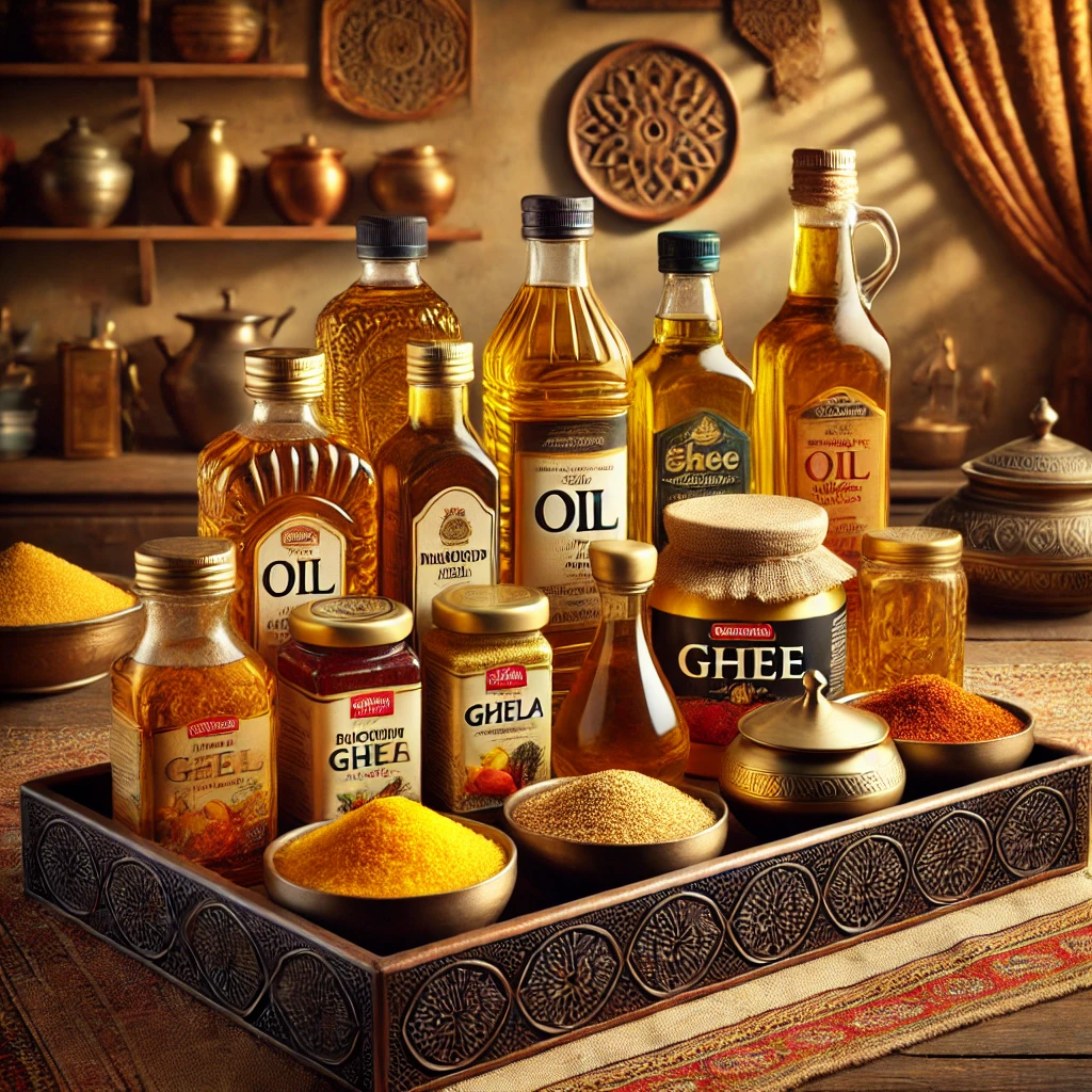Oil, Ghee & Masala