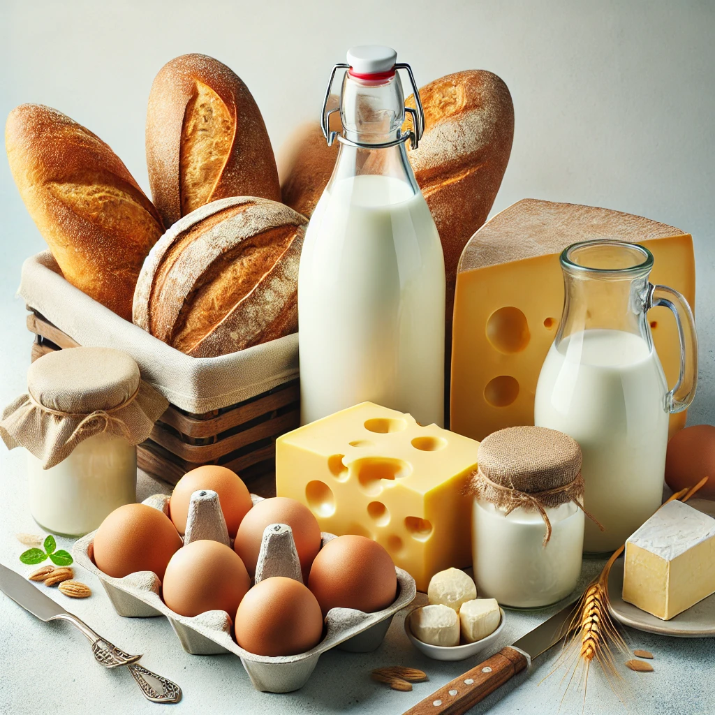Dairy, Bread & Egg